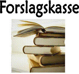 Logo Forslagskasse for bibliotektjenesten