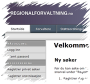 Regionalforvaltning Regionalforvaltning