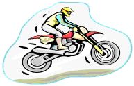 motorcross clipart