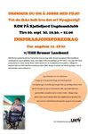 Plakat - inspirasjonsforedrag Plakat - inspirasjonsforedrag