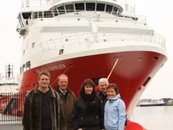 Havneplangruppa ved Alta Havn KF på studietur i Stavanger, april 2008