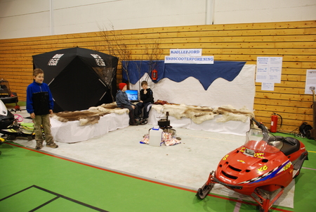 Skuterforeninga stand Skuterforeninga stand