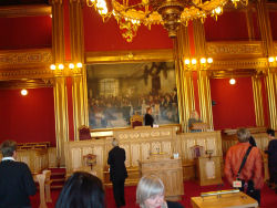 Omvisning på Stortinget
