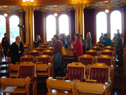 Omvisning på Stortinget