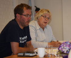Øystein Larsen og Aud Gaundal