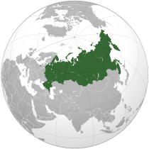 Kart over russland