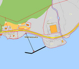 Alternativ plassering av marina ved Møllenes i Kåfjord Alternativ plassering av marina ved Møllenes i Kåfjord