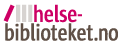 Logo helsebiblioteket Logo helsebiblioteket