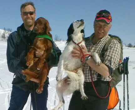 Nummer 1 og 2 på RSM. Halvard Rødsjø og ES Tanja Tucker og Kjetil Mågerud og Fame