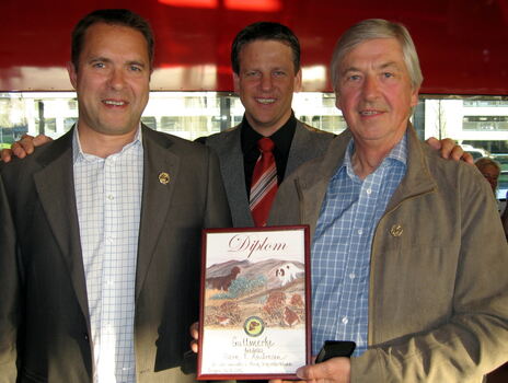 Fra venstre Arne Huse, Jørn Presterudstuen og Svein E. Andresen.