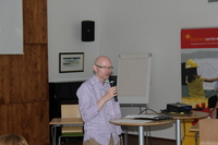 Prosjektleder Arne Ivar Hanssen presenterer funn i prosjektet Det gode liv i nord_200x133.jpg
