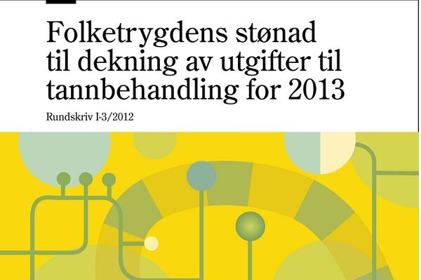 Veileder Folketrygdens stønad tannhelse