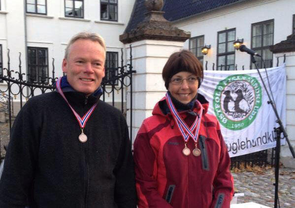 Bronsjelaget: Asgeir Bjerke og Linda Bekkevold