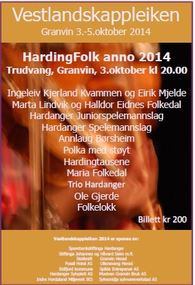 HardingFolk anno 2014
