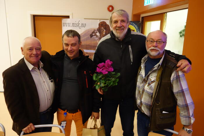 Fra venstre, Per Harald Nymark, Jan Arild Kingswick, Birger Stene og Per Sandanger