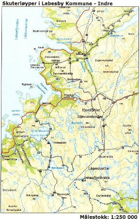 Bilde av løypekart Bilde av løypekart