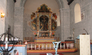 Herøy kirke altertavle