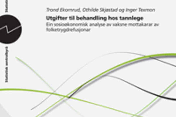 Rapport 2015_40 SSB: Utgifter til behandlings hos tannlege