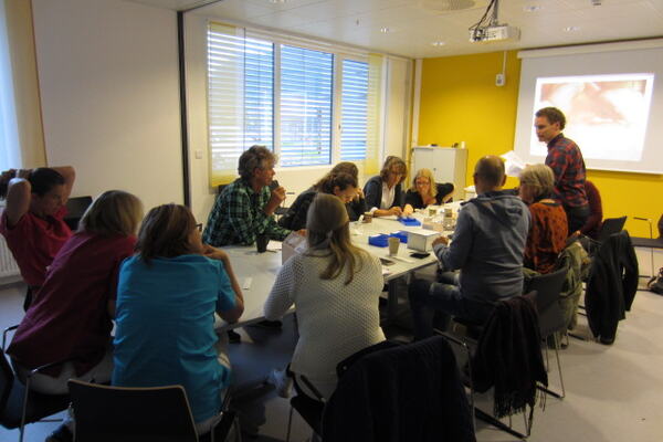 Snusprosjektet på besøk hos Valdres tannklinikk