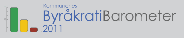 Logo for Kommunenes ByråkratiBarometer