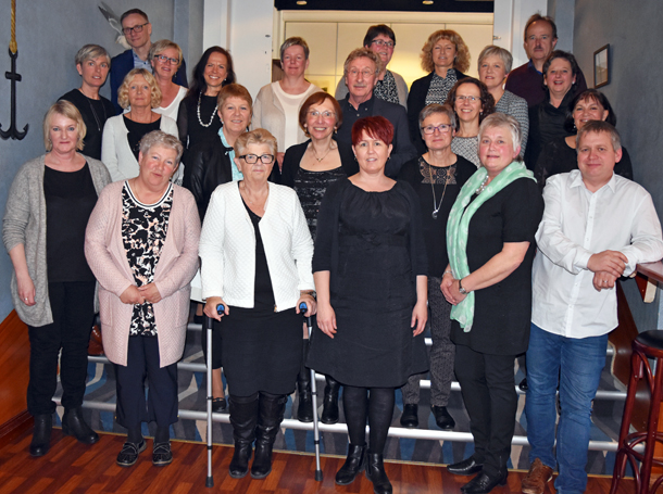 25 og 40 års jubilantar i Stord kommune
