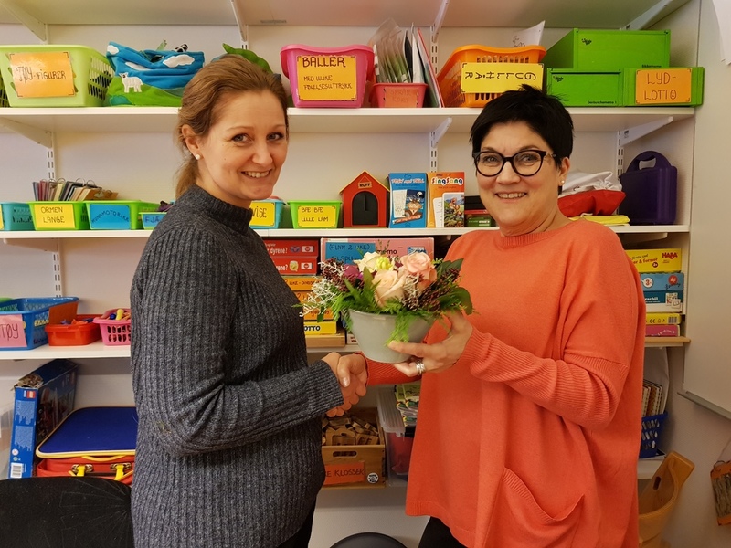 Styrer Wenche Pettersen og virksomhetsleder Ann-Elin Edvardsen Elfrid Boine Trollskogen barnehage