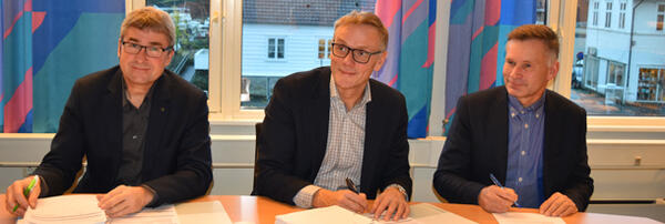 Roald Urnes, Magnus Mjør og Arne Tveit