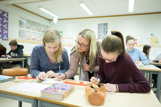 Ungdomsskolene i Harstad skal gjennomføre en ny undersøkelse blant elevene i regi av Ungdata. Illustrasjonsbilde. Foto: Øivind Arvola