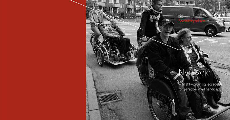 Ingressbilde til Idéheftet Nye veje – til aktiviteter og ledsagelse for personer med handicap