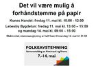 plakat - stemmegivning kunes og lebesby
