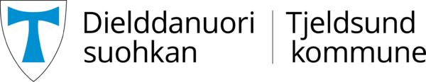 Tjeldsund-logo-hvit