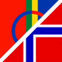 Samisk og norsk flagg