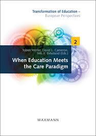 Omslagsbilde av boken when education meets the care paradigm