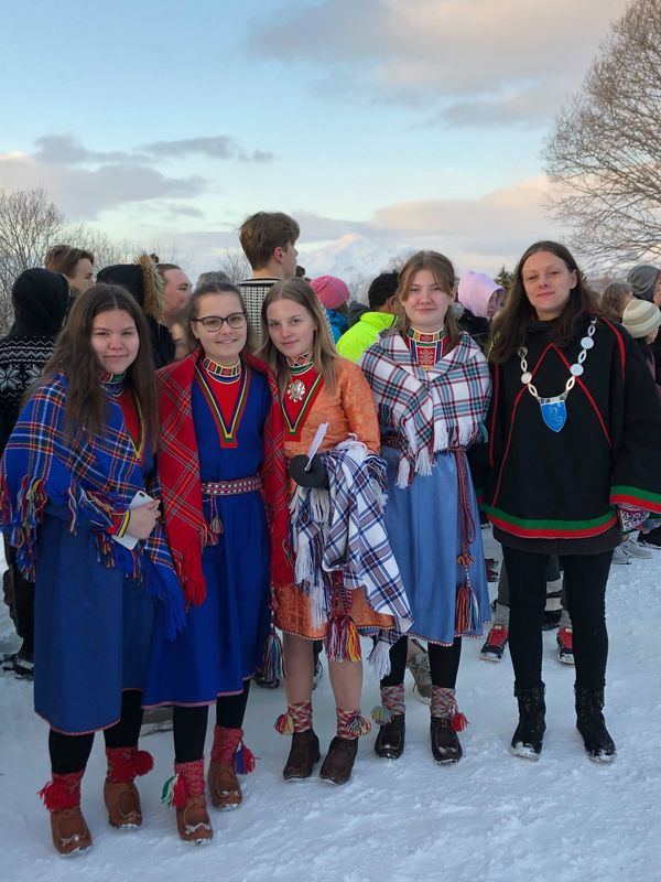 Samefolketsdag 2020 i Hábmer - Hamarøy. Foto: Hamarøy kommune