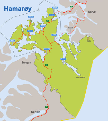 Kart nyeHamarøy_uten grense norsk