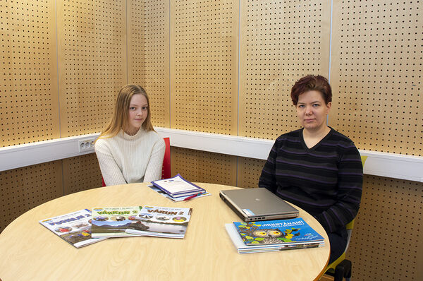 Erle Hopland og Arnhild E. Spein Offervann. Foto: Svetlana Gracheva