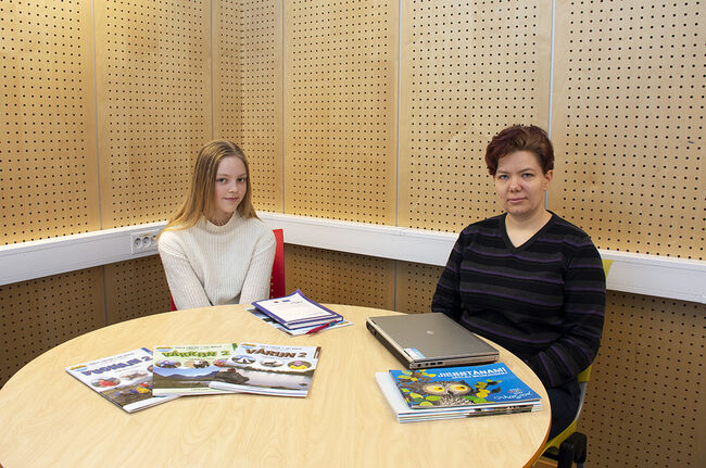 Erle Hopland og Arnhild E. Spein Offervann. Foto: Svetlana Gracheva