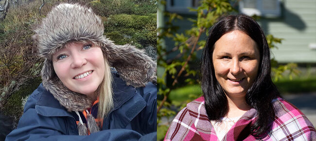 Johanne Richardsen og Peggy Øvervoll