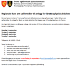 Skjermbilde av invitasjon