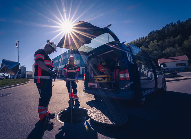 VAnn og avløp. Foto: Øivind Arvola