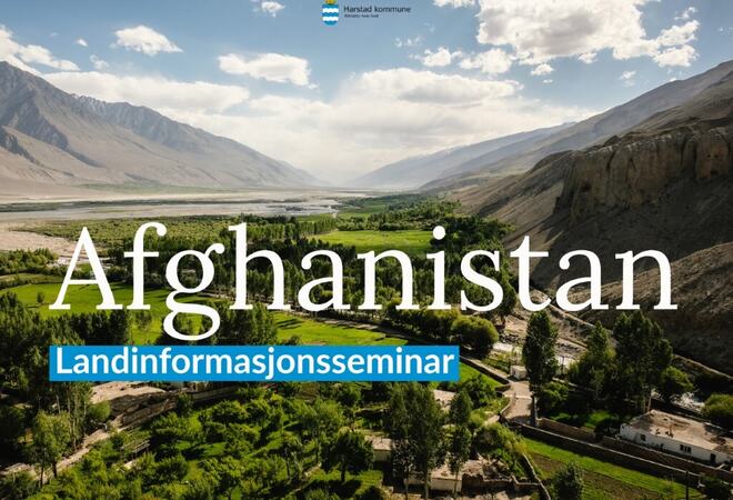 Landinformasjonsseminar om Afghanistan