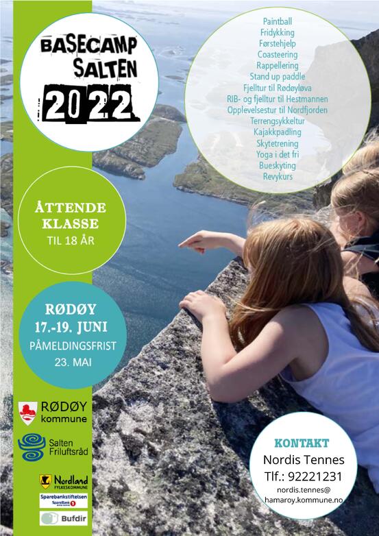 Plakat Basecamp Salten 2022 Hamarøy