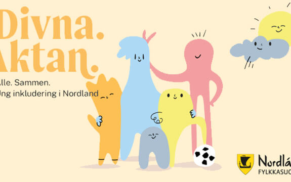 Omslagsbilde til Nordland fylkeskommunes strategi mot ungt utenforskap