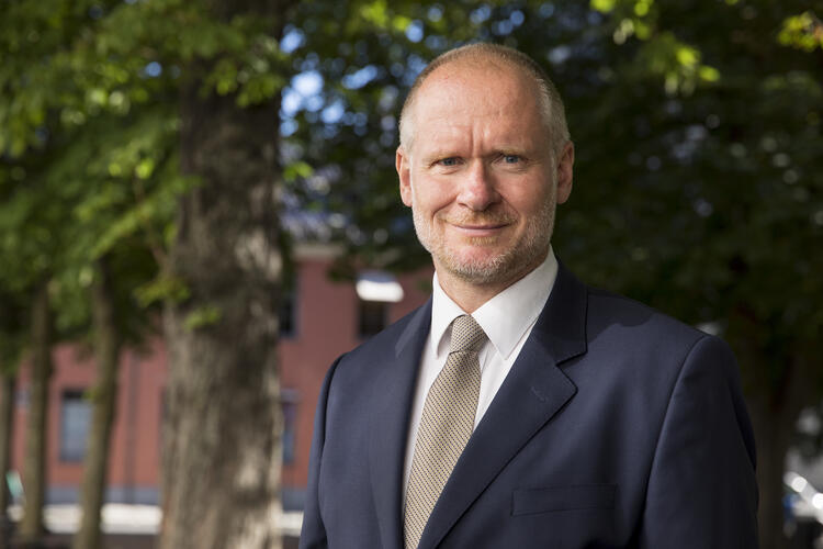 Administrerende direktør i Eiendom Norge, Henning Lauridsen.