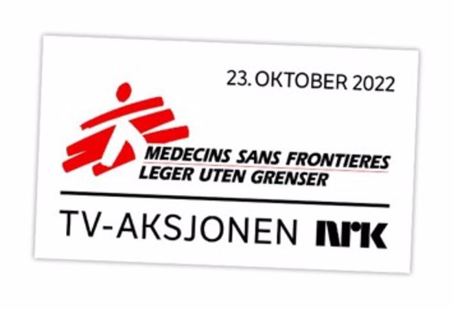 Logo: Tv-aksjonen 2022 Leger uten grenser