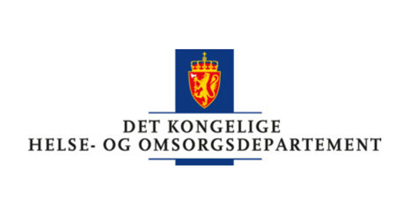 Logoen til Det kongelige helse- og omsorgsdepartement