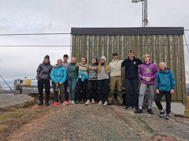 Tredje året friluftsliv på Vetten. Foto: Kristin G. Johnsen, Hamarøy kommune