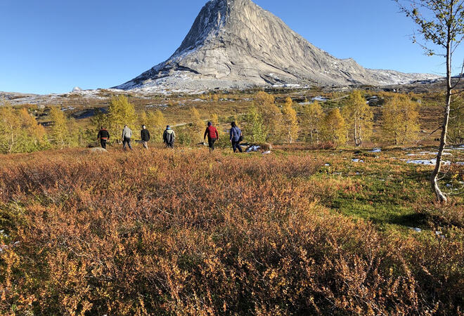 Juoksatjåhkkå i Jierddavuobme/Gjerdalen