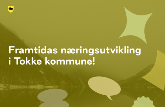 Logobilde: Framtidas næringsutvikling i Tokke kommune