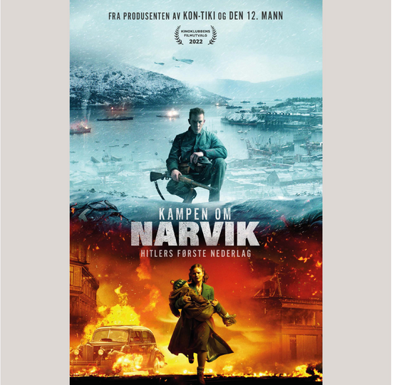 Plakat "Kampen om Narvik